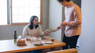 客室内のダイニングエリア / 22