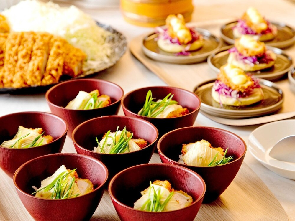 朝食ビュッフェ
