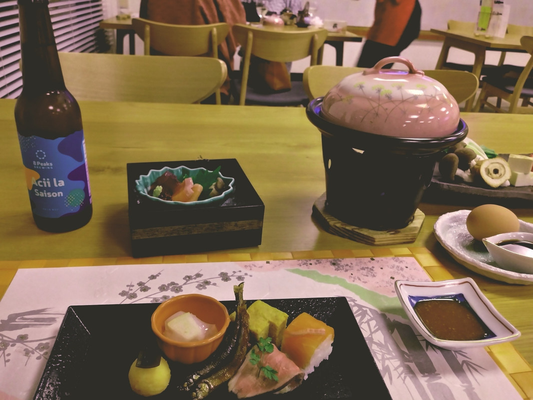 食事の内容はいいが、出し方が気になった。