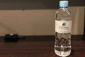 受付でもらえたお水