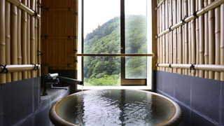 [竹の間] 和室7畳 源泉かけ流し半露天風呂付き 禁煙