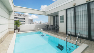 【EXESプールヴィラスイートShuri】85.4平米・ラウンジ利用可