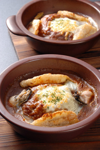 「伽哩本舗 門司港レトロ店」料理 1195683 牡蠣とふぐの冬の門司港最強の焼きカレー