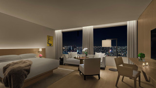 プレミア ルーム キングベッド 1 台 シティビュー