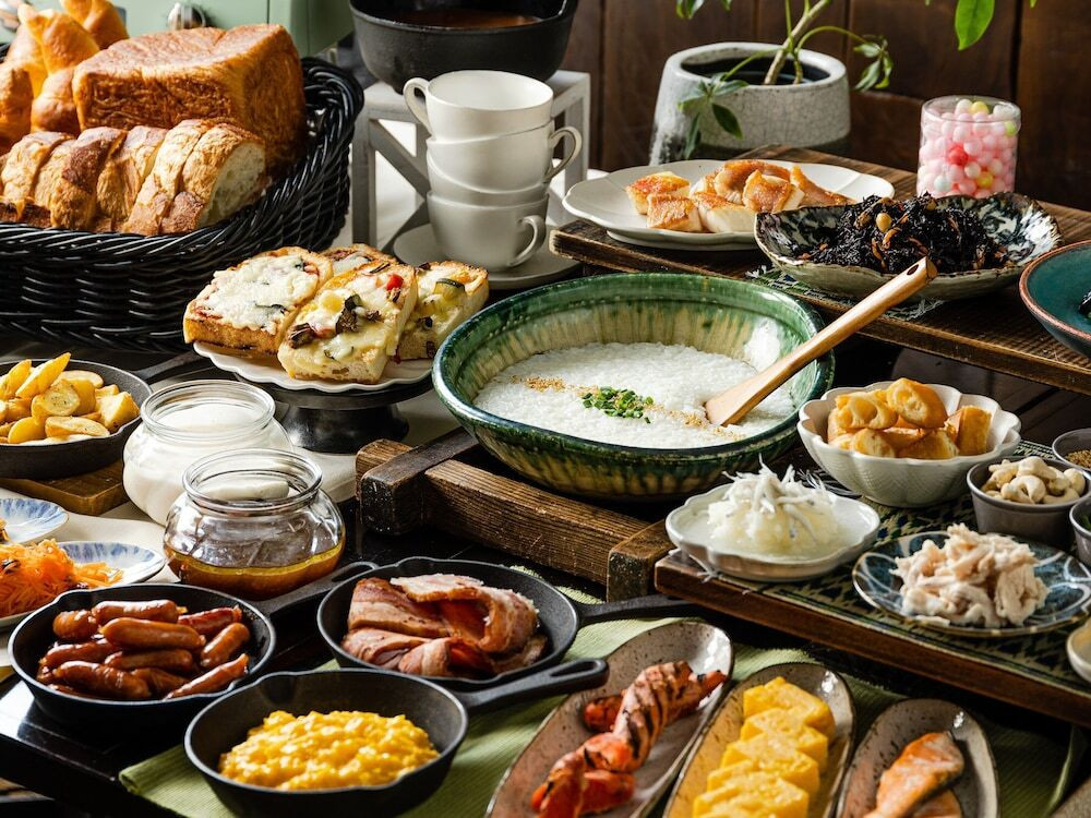 朝食ビュッフェ