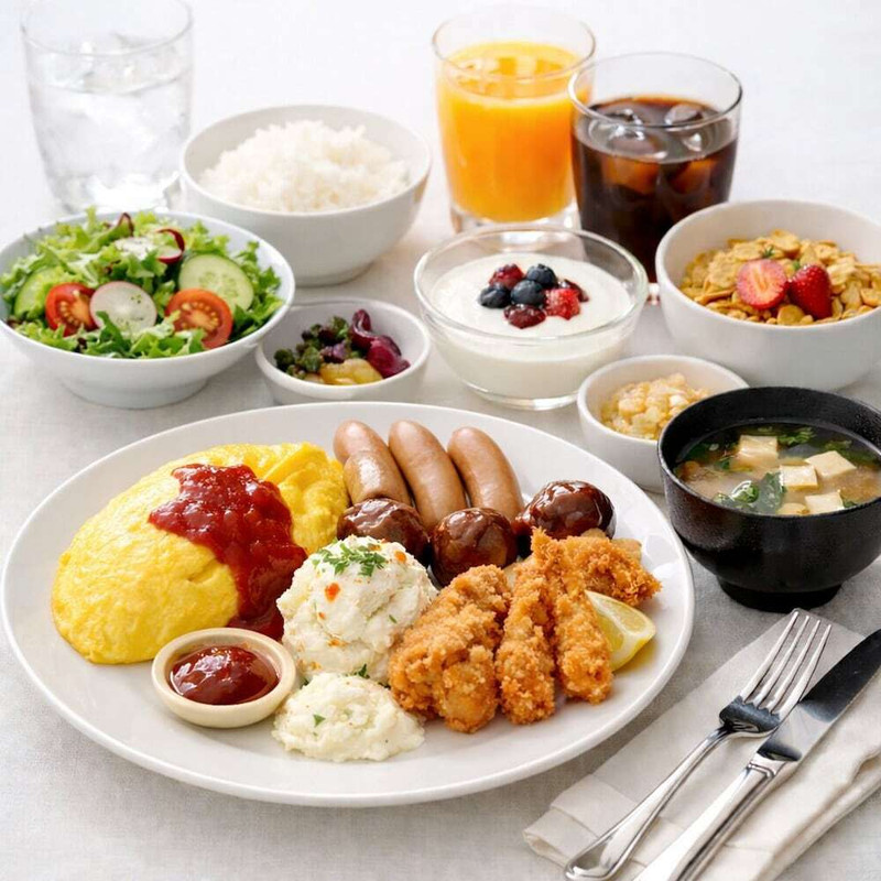 朝食