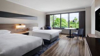 スーペリア ルーム シングルベッド 2 台 マウンテンビュー