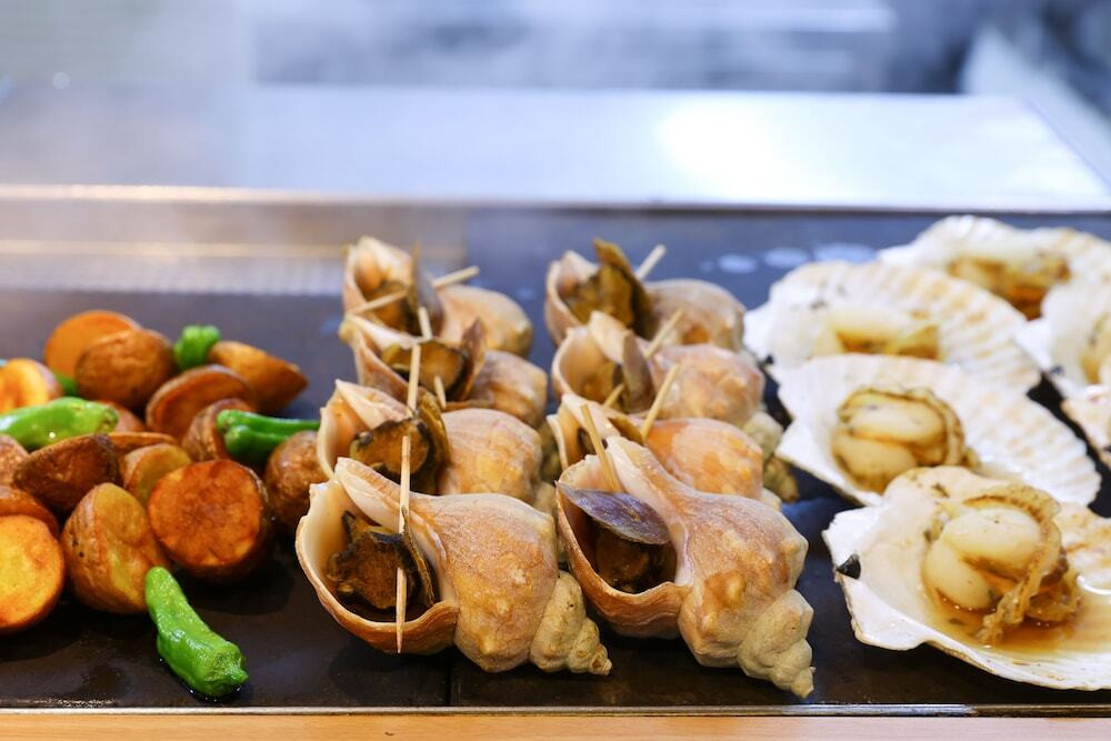 朝食ビュッフェ