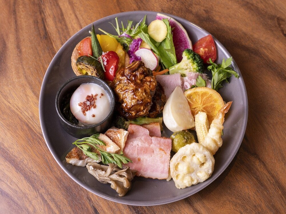 朝食ビュッフェ