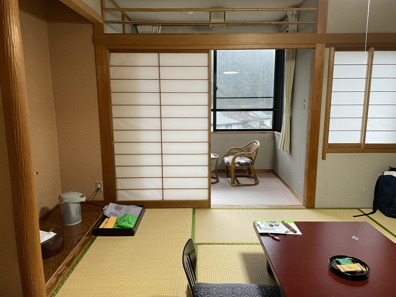 全室から癒しの山景。囲炉裏料理と露天風呂で現世を忘れて4045539