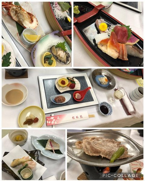 食前酒は、1か月前に宿泊した前回が梅酒、今回はみかん酒だったそう。同じ食材でもタイミングによって違う調理法になっており、その小さな変化が嬉しかったというerinko0313さん / 1