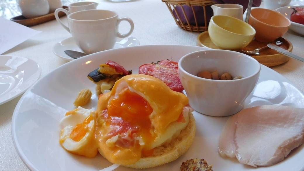 彩り豊かな
洋朝食が人気◎ / 2