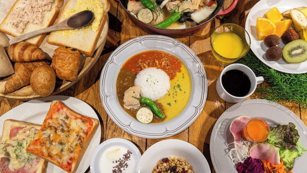 朝食ビュッフェ