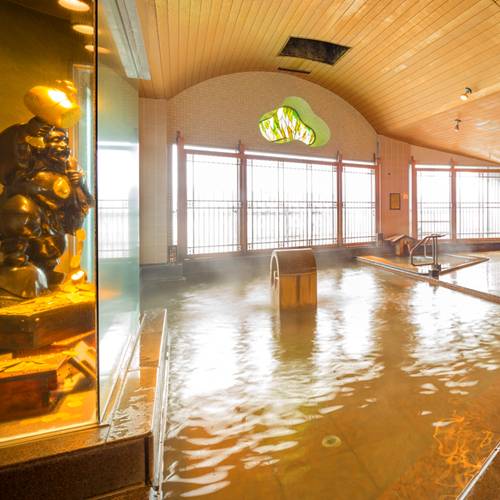 広々とした「大黒の湯」内湯 / 1