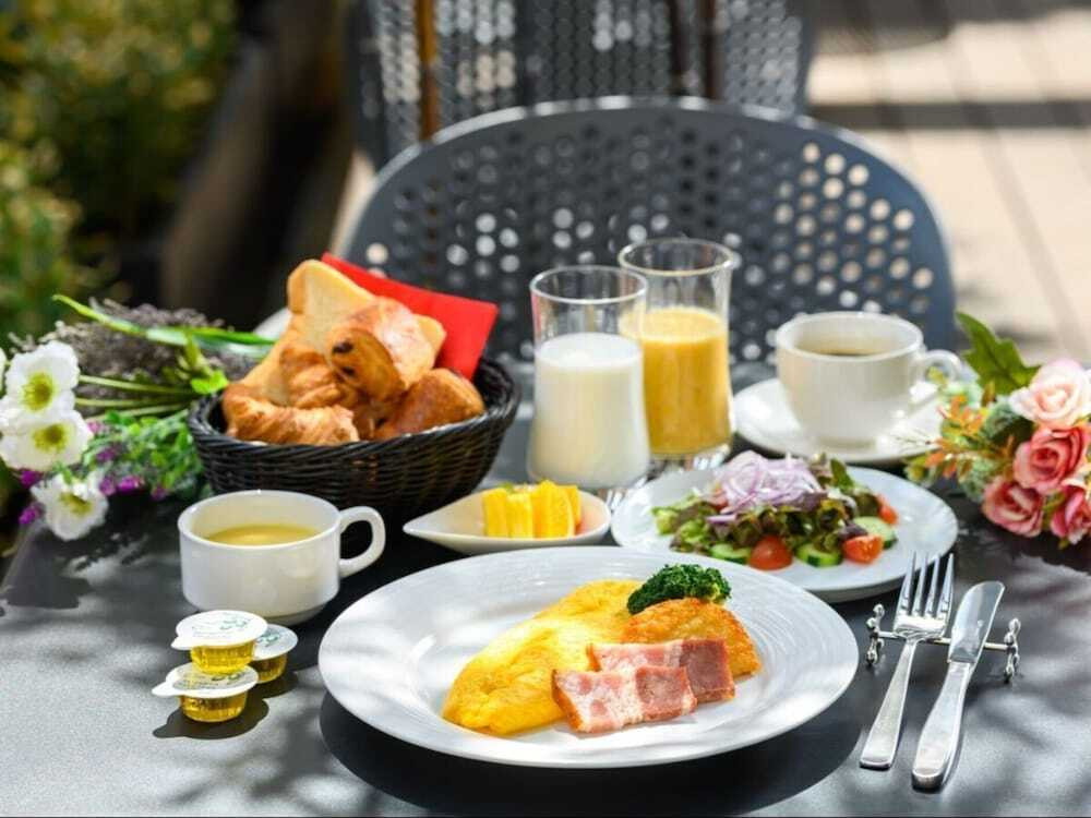 朝食ビュッフェ