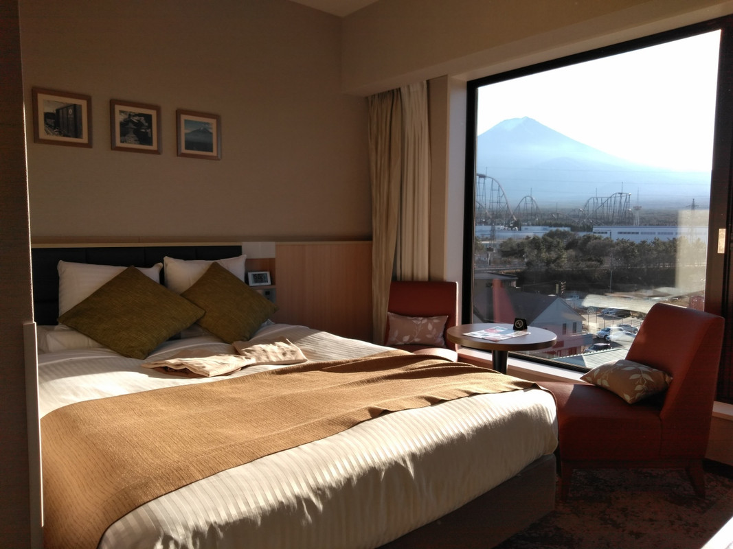 富士山ビューダブルルームです。