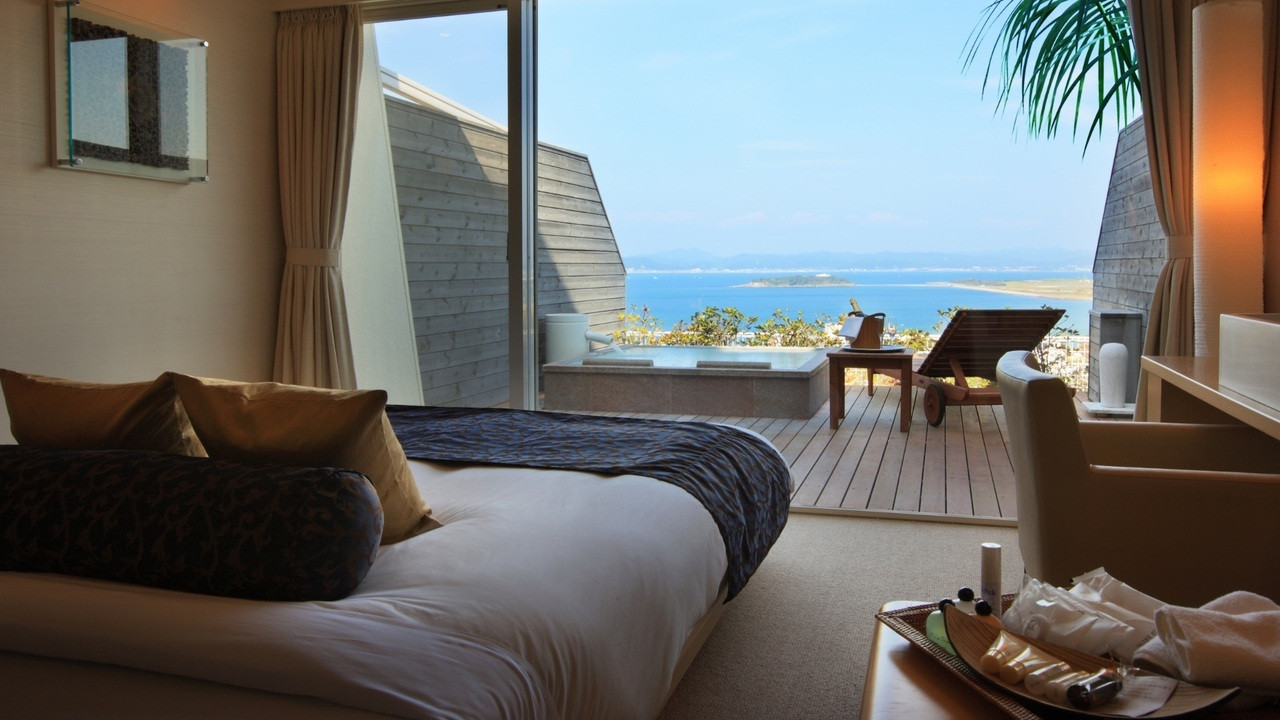 全室オーシャンビュー＆温泉露天風呂付きのラグジュアリーな宿4272170