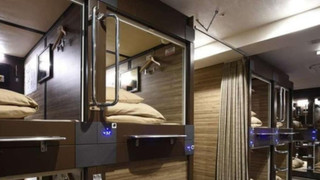 Capsule room Men only for 2 persons