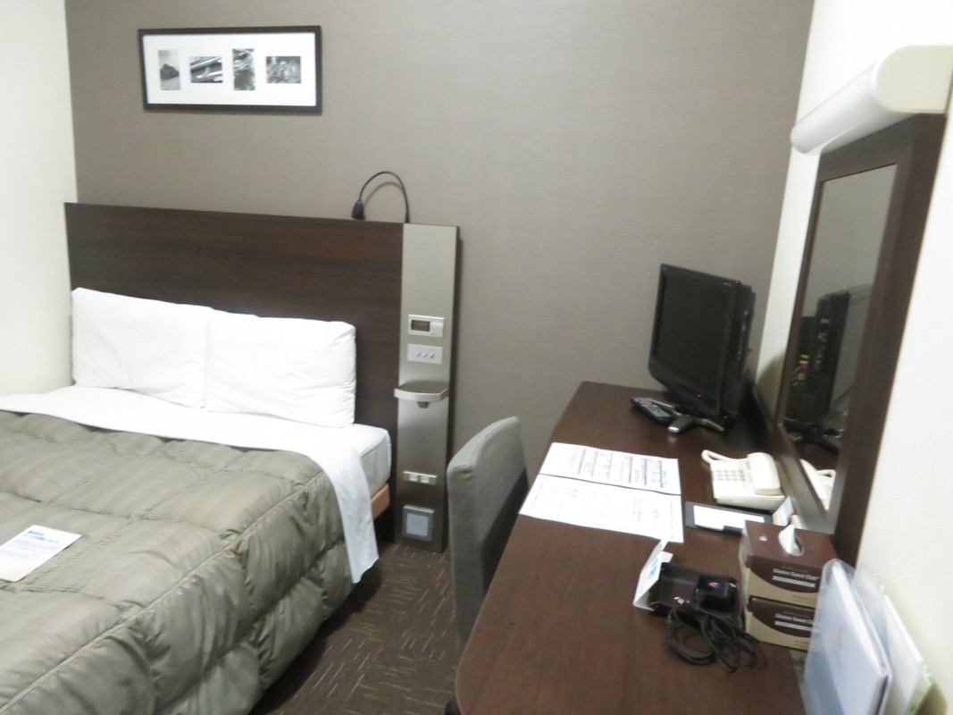 泊まった客室の内部