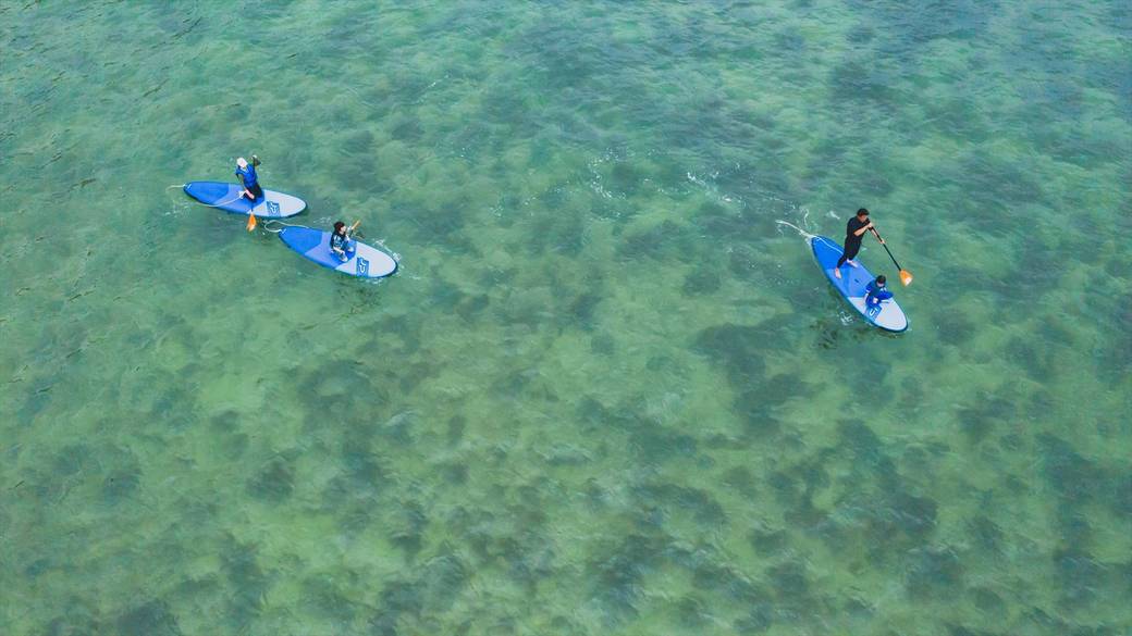 近くの海でSUP体験 / 4