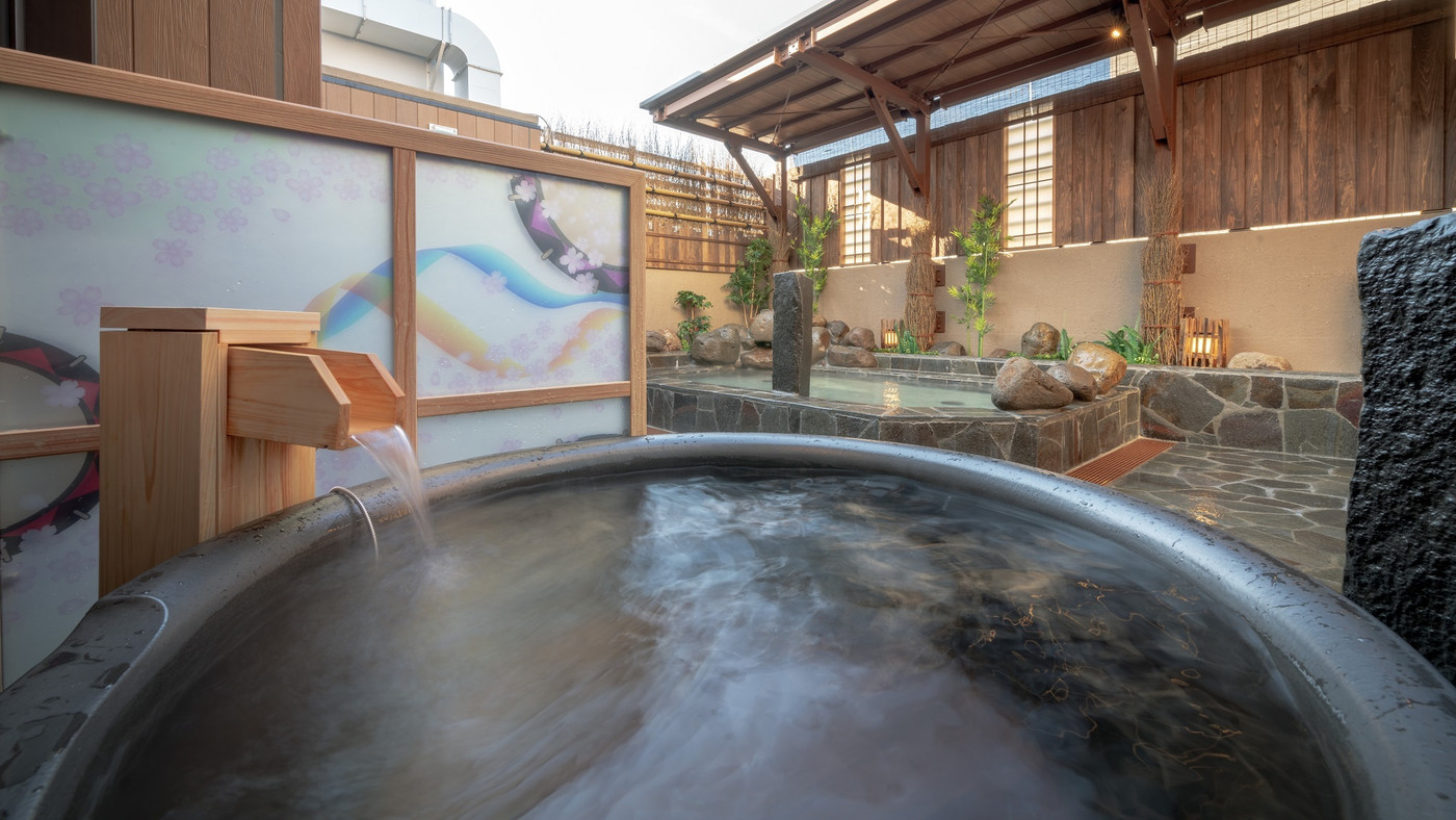 湯上がりの無料アイスキャンディーにご満悦♪4069237