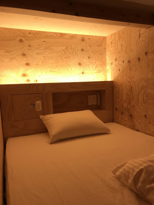 意外と広かったキャビン