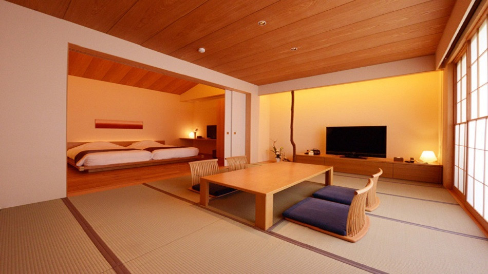 モダンと和が融合した寛ぎの空間が広がる客室4062438