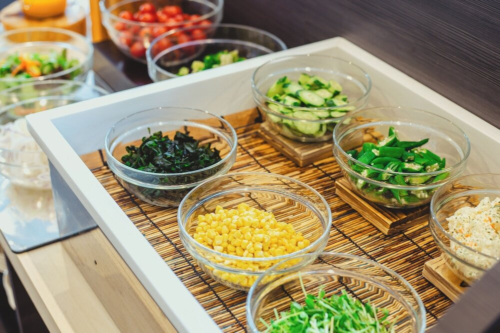 朝食ビュッフェ