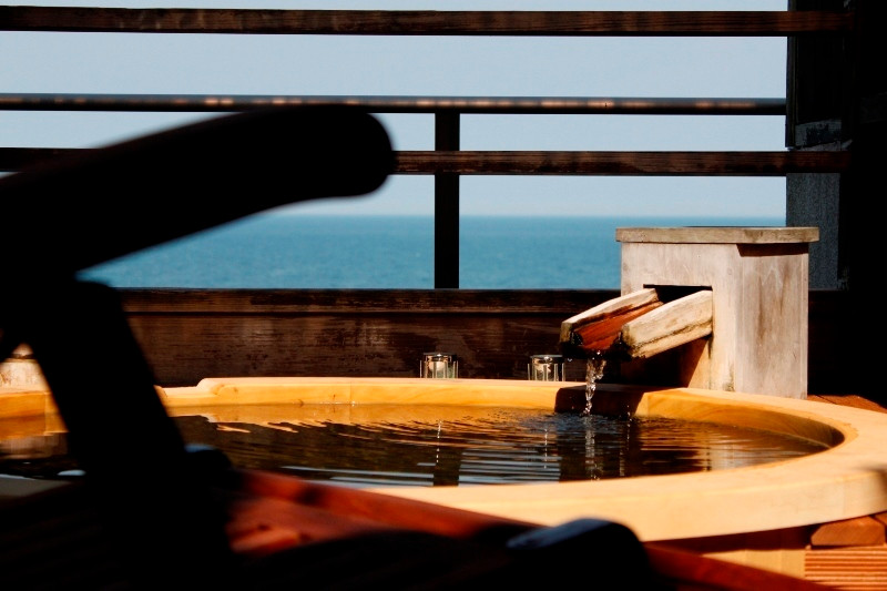 客室の露天風呂もオーシャンビュー4253954