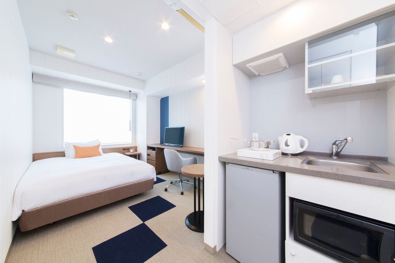 ミニキッチン＆近隣にサラダ専門店あり、青山の便利なホテル3516940