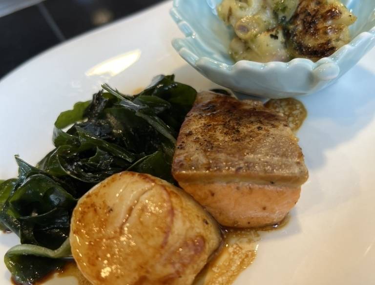 鉄板焼きシーフード / 3