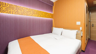 [禁煙] セミダブルルーム ベッド幅135cm x 1台/2名まで/11.5平米