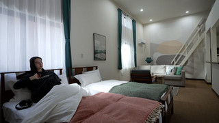 DONGOLOS family room (シングルベッド2台、ロフトシングルマット５枚) 禁煙