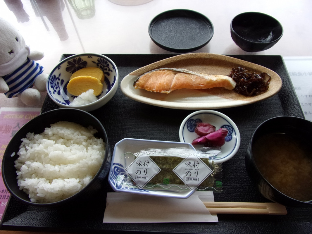 朝食、和定食です。