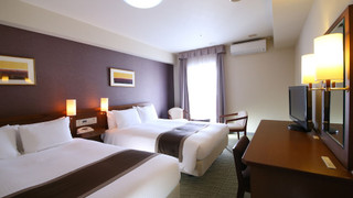 スタンダード ツインルーム ダブルベッド 2 台（禁煙）