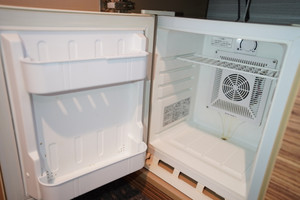 一人には十分の広さの冷蔵庫