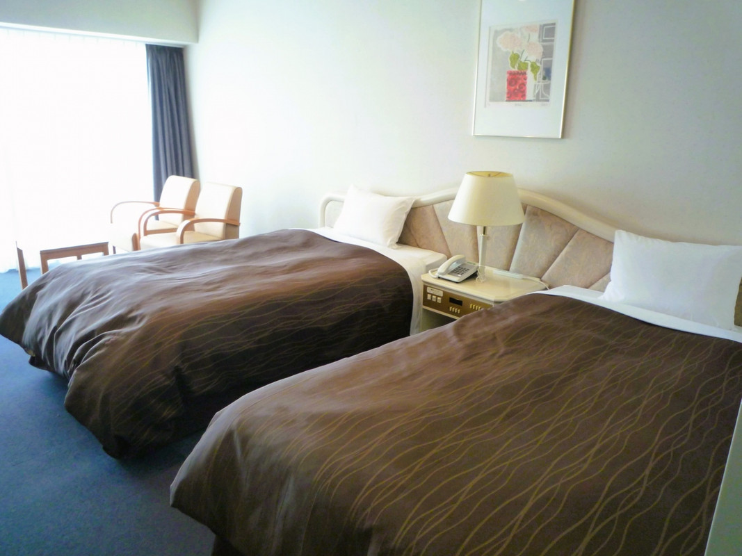 余裕の2ベッドで快適