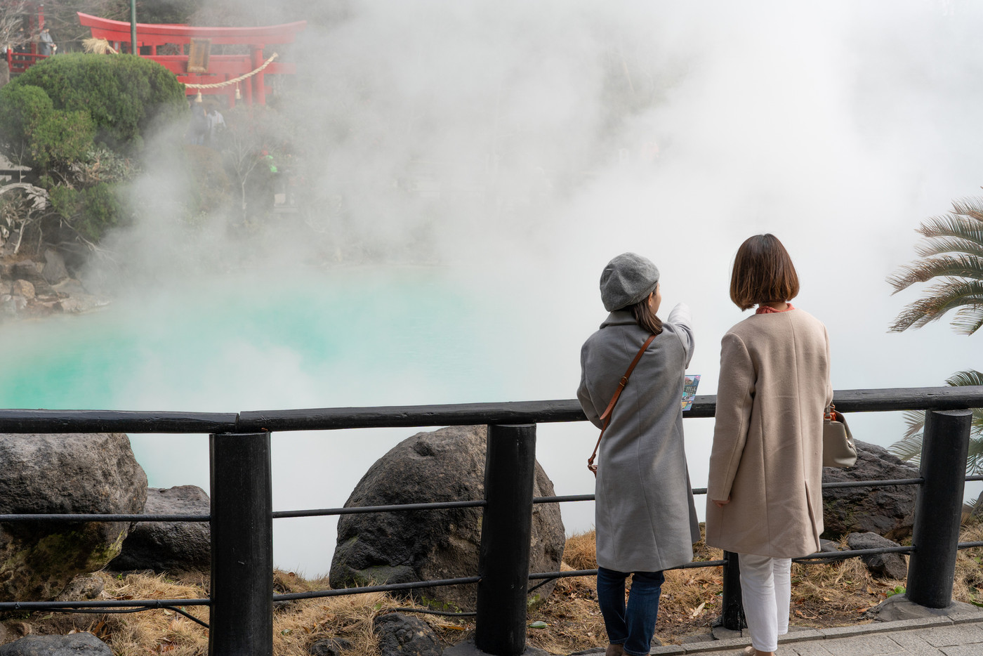 女子旅　冬（撮影協力：海地獄）
