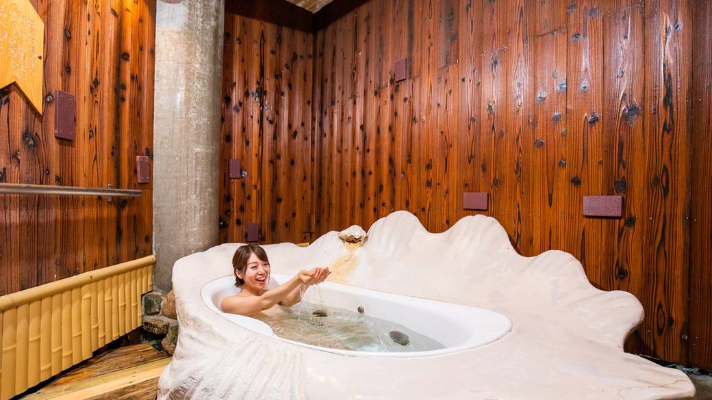 無料貸切_しゃこ貝風呂_温泉 / 3