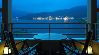 露天風呂付客室（檜の露天風呂付）