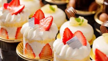 クラブラウンジのティータイム例(スイーツ) / 12