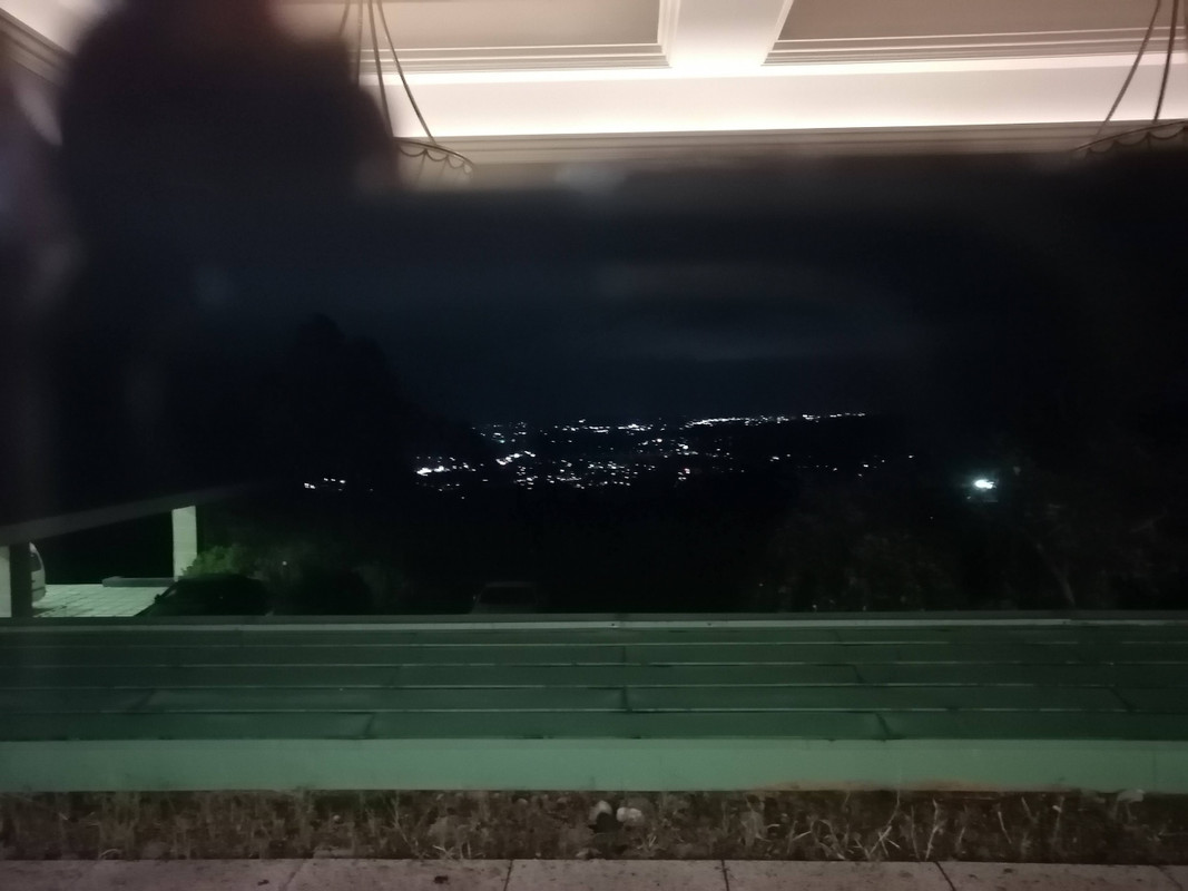 レストランからの夜景