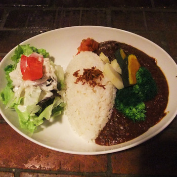「サムタイム」料理 16443 鶏挽肉と季節野菜のカレー