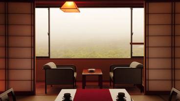 客室内のダイニングエリア / 7