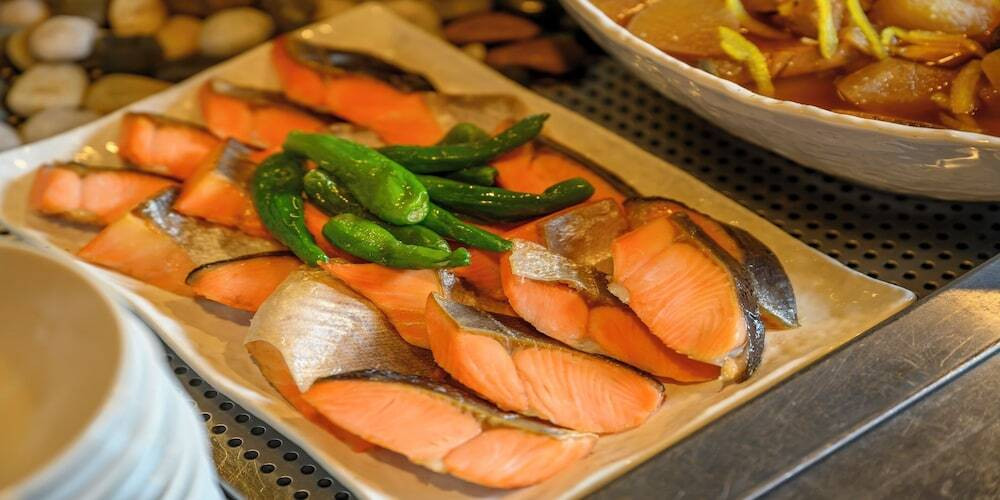 朝食ビュッフェ