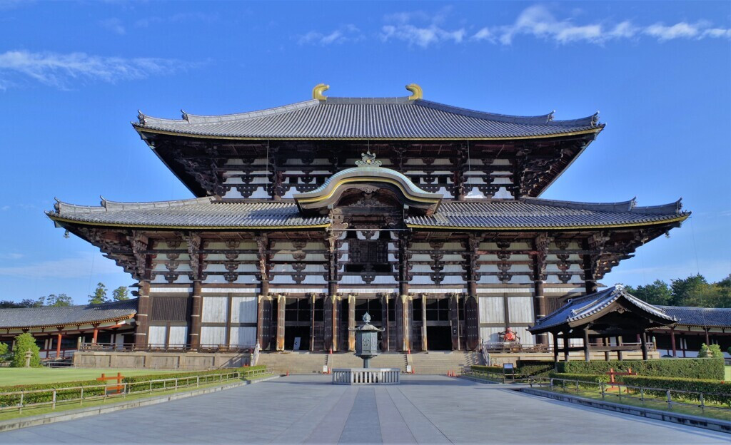 修学旅行生のいない東大寺は貴重！4091214