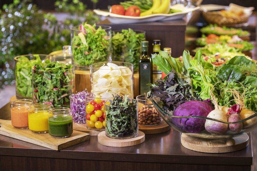 朝食ビュッフェ