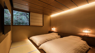 露天風呂付特別室 本陣