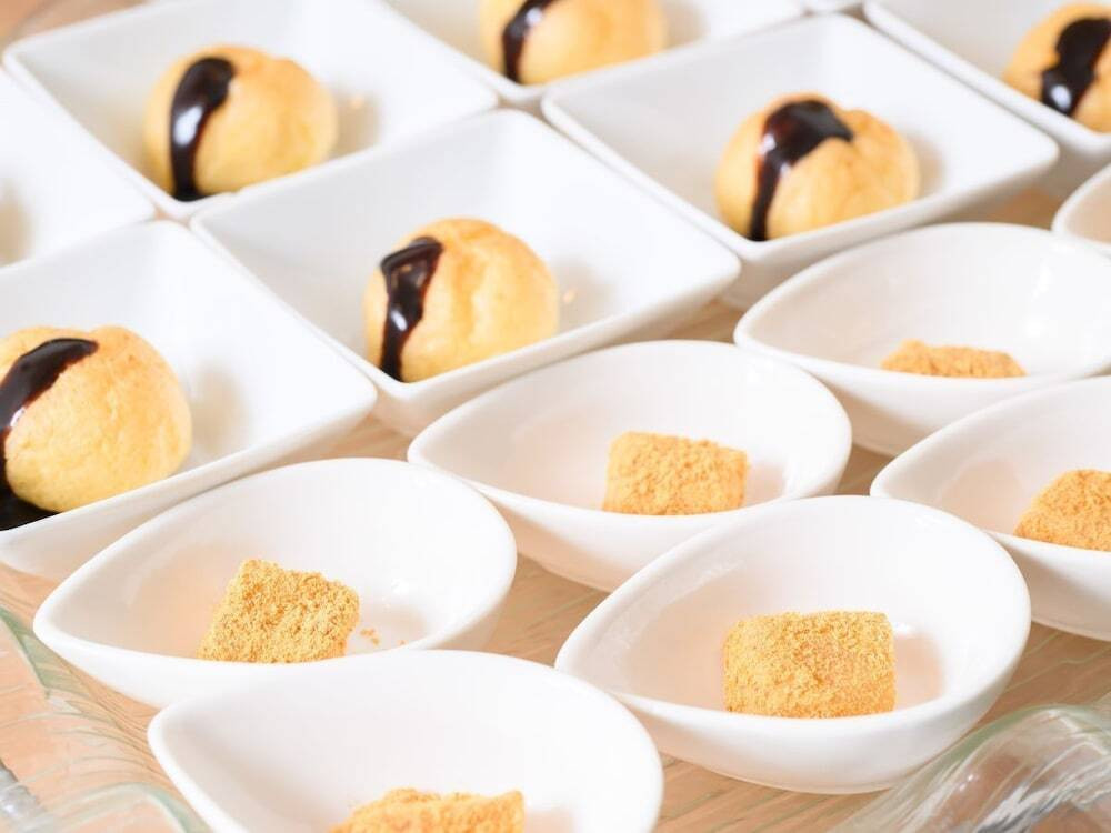 朝食ビュッフェ