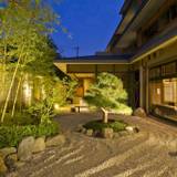 ライトアップされた庭園 / 4